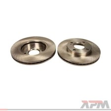 2x Maxgear 19-1288 Bremsscheibe für Ford Fiesta VI Fiesta CB1 CCN KA+