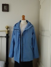 Hunter Original Blue Coat Rain Mac With Hood Medium Brand New Rrp £225