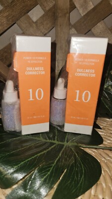 LOT OF 2 IT'S SKIN Power 10 Formula YE Effector 30mL Dullness Corrector NEW