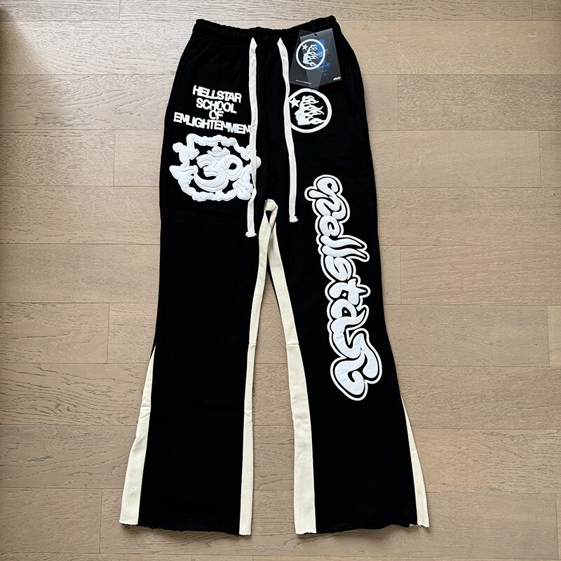 NEW Hell Studios star Yoga Flare pants patchwork sport NEW Hell Studios star Yoga Flare pants patchwork sport