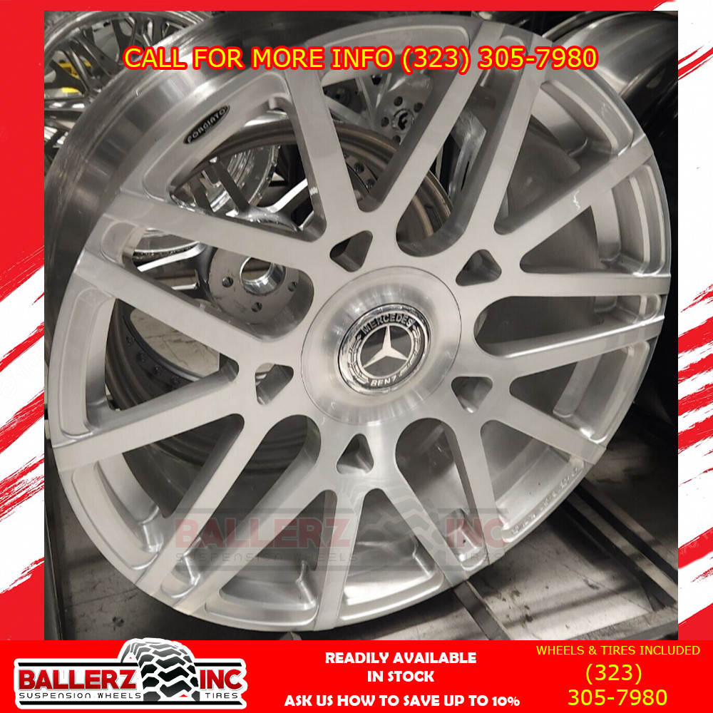 24" FORGIATO MAGLIA-M 5X112 MBZ SCLASS S580 S560 S550 BMW AUDI ROLLS ROYCE CULLI
