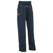 Under Armour Girl  s Stealth Grey UA Armour Fleece Boyfriend Sweatpant