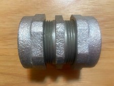 EATON Crouse-Hinds CPR23 1  Galvanized Compression Coupling Unthreaded Rigid