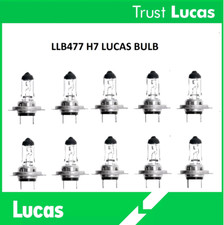 10 x LLB477 H7 Halogen Headlamp Bulb Genuine LUCAS
