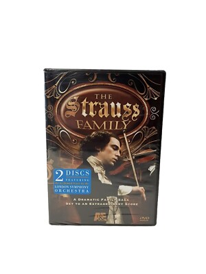 A & E The Strauss Family (DVD, 2008, 2-Disc Set) BRAND NEW FACTORY SEALED