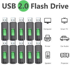 LOT 32GB 64GB Flash Drive USB 2.0 Thumb Drive Memory Stick for PC/Car/Laptop