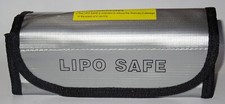 Lipo Battery Bag for Safe Storage and Charging, Fire Retardant, UK Seller