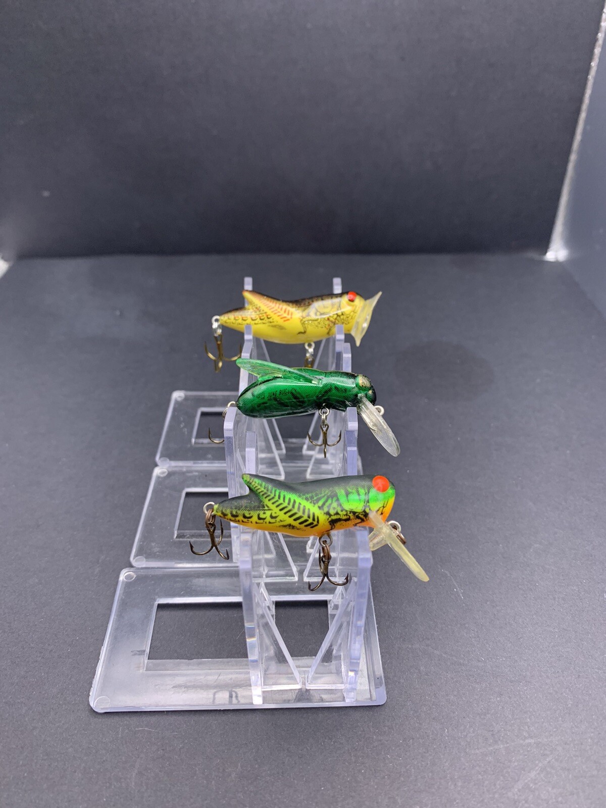 VINTAGE FISHING LURE LOT! REBEL LURES! THE CRICKET HOPPER, BUMBLE BUG