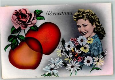 39623297 - Woman Flowers Ricordami Remember Me Cecomi No.501 Rose