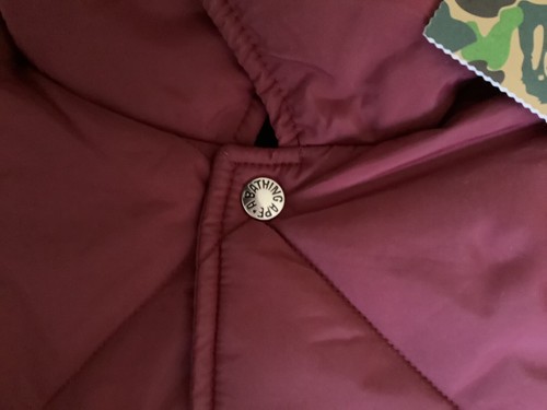 Authentic a bathing ape bape bape patch coach jacket red M new - Picture 4 of 11