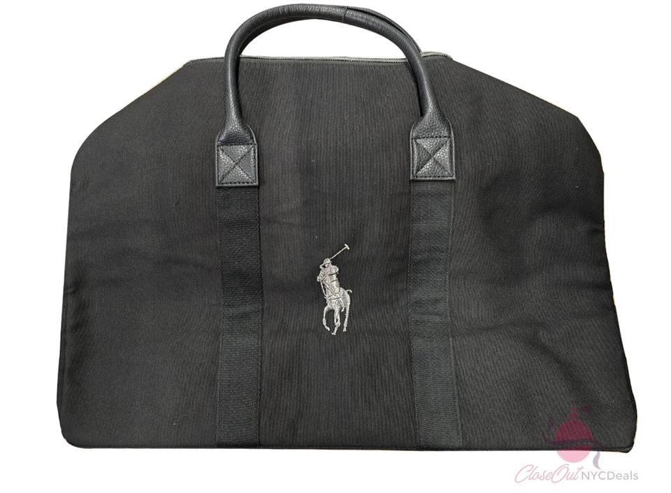 Bolso de viaje Polo Ralph Lauren DUFFLE para hombre - Color negro Foto 3 de 4