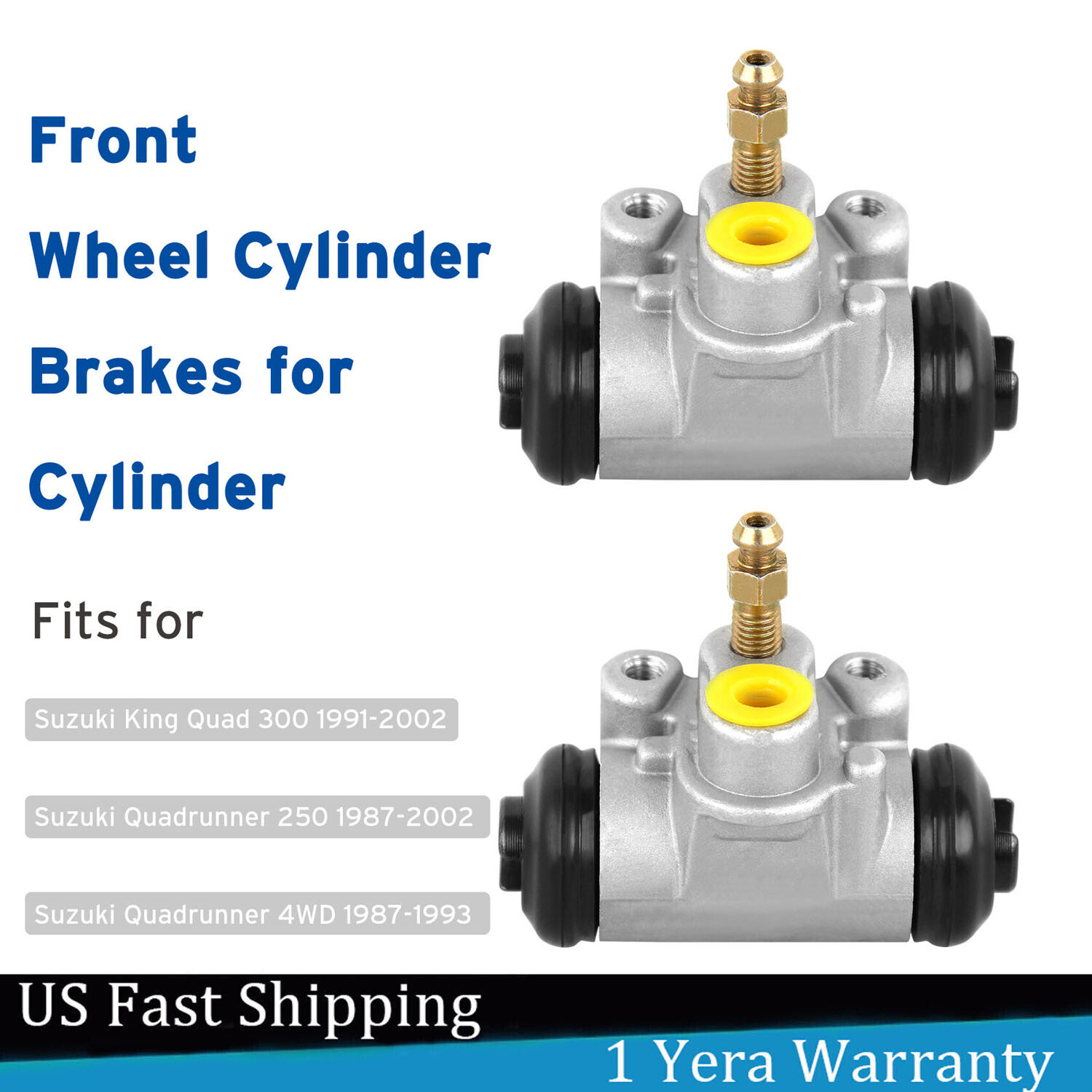 Suzuki LT-4WD QuadRunner 250 Brake Shoes - Foto 2