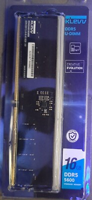 KLEVV DDR5 5600 16GB×2 KLEVV Hynix Chips DDR5 5600MHz 16GB UDIMM Memory 288-Pin 1.1