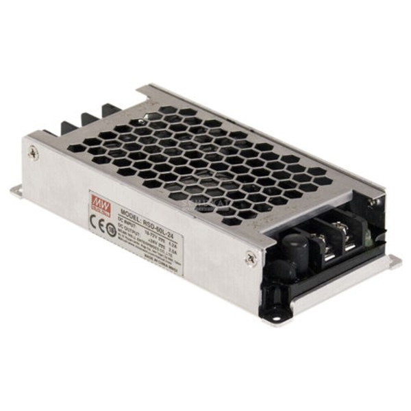 Meanwell RSD-60L-3.3, Dc Dc-Wandler, Geschlossen, 18-72V:3,3V 12A 40W-image