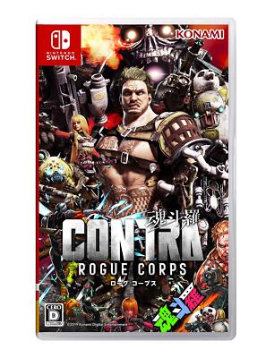 Nintendo Switch Videospiel CONTRA ROGUE CORPS HAC-P-ATCFB Standard Edition NEU