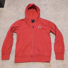 Jordan Brand Full Zip Hoodie Youth Large 12-13 Years Red