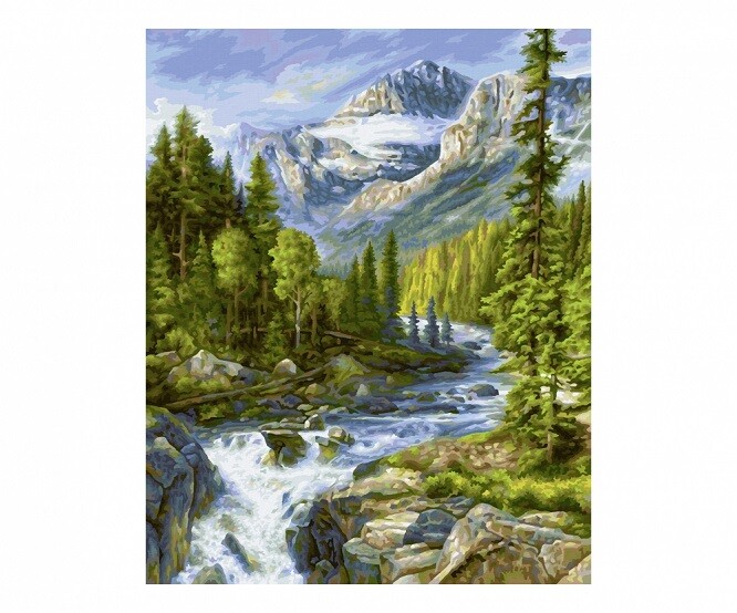 Schipper 609130883 - Paint By Numbers - Rocky Mountains - New