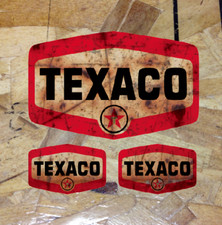 10 Rusty Texaco Shield Gasoline Gas and Oil S...