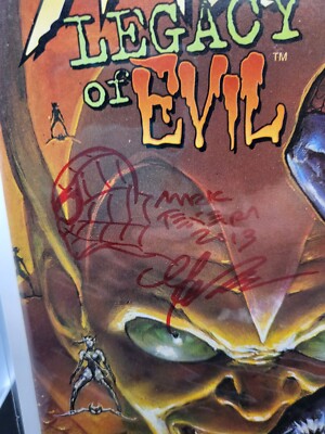 SPIDER-MAN LEGACY OF EVIL SIGNED BY MARK TEXEIRA NO COA | eBay