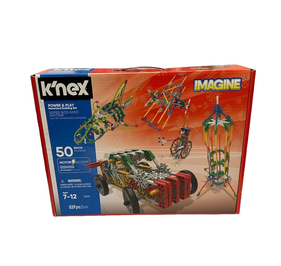Juegos y paquetes completos de juguetes de construcción de plástico K'NEX