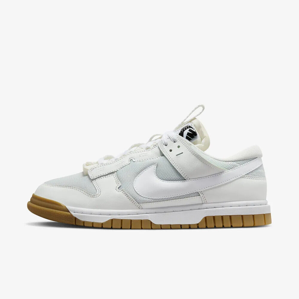 New Nike Air Dunk Jumbo Low Shoes - White/ Gum (DV0821-001) | eBay