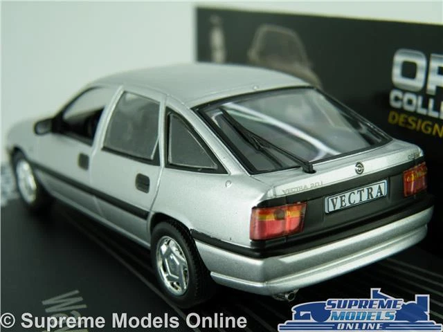 OPEL VECTRA A MODEL CAR 1:43 SILVER IXO COLLECTION VAUXHALL CAVALIER MK3 K8 - Image 3 of 4