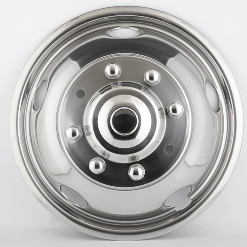 19.5" 8 Lug 5 Hand Hole Wheel Simulators Cover Hupcaps for 1999-2002 Ford F450 - Picture 4 of 7