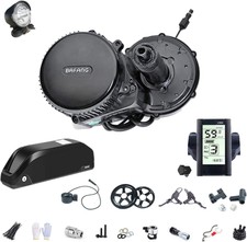 Bafang Mittelmotor mit Akku 36V 250W BBS01B M...