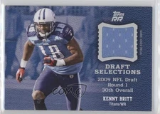 2011 Topps Rising Rookies Draft Selections Swatches Kenny Britt #DSS-KB 0q4