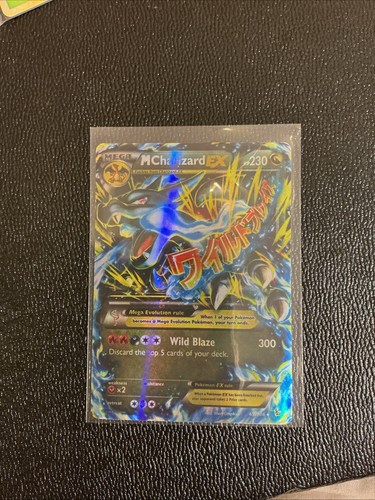 Pokemon TCG M Charizard EX (X) 69/106 Flashfire Ultra Rare Holo English