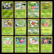 Jumpluff Hoppip Skiploom 14 Sun Moon Lost Thunder Pokemon Cards Set TCG