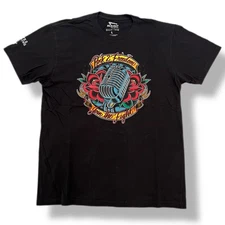 Rare In-N-Out Rock 2 Freedom Benefit Concert Black T Shirt Adult LARGE