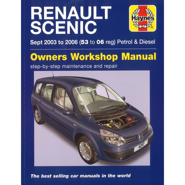 Renault Scenic Sept.2003-2006 Benzin Diesel Workshop Manual Haynes-image