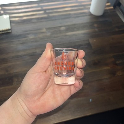 Vintage 1 oz  Anchor Hocking Measuring Shot Glass