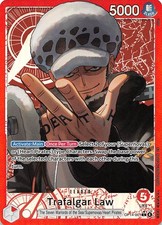 Trafalgar Law Alternate Art Foil OP14-001 The Azure Sea's Seven One Piece