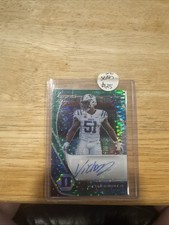 2021 Panini Prizm Draft Picks Victor Dimukeje Green Pulsar Auto #/25