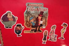 Rare 2007 Nintendo DS Prof Layton and the Curious Village 6 pc set, nvr usd