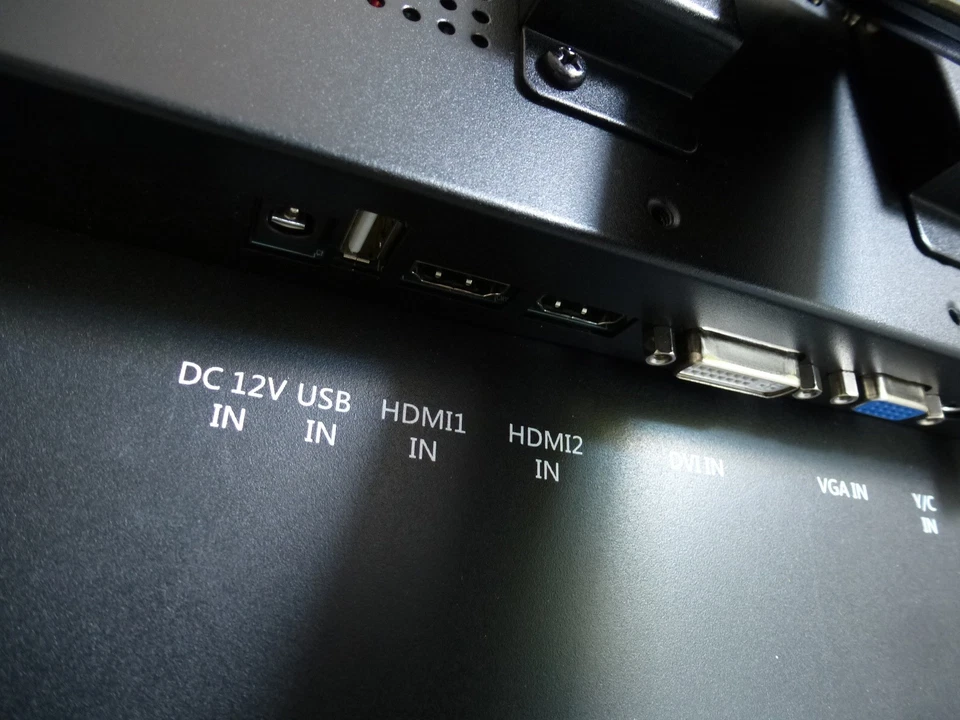 21,5" Metall Zoll Industrie Monitor Medical Monitor 12V SDI HDMI DVI USB VGA - Bild 2 von 4