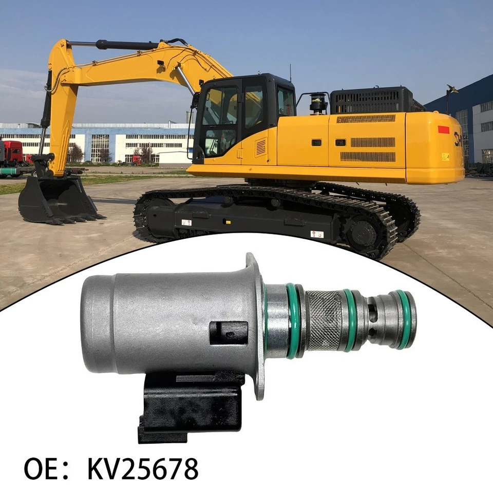 Replacement Solenoid Valve KV25678 for Excavator Loader Series 310G to 710G - Image 2 of 4