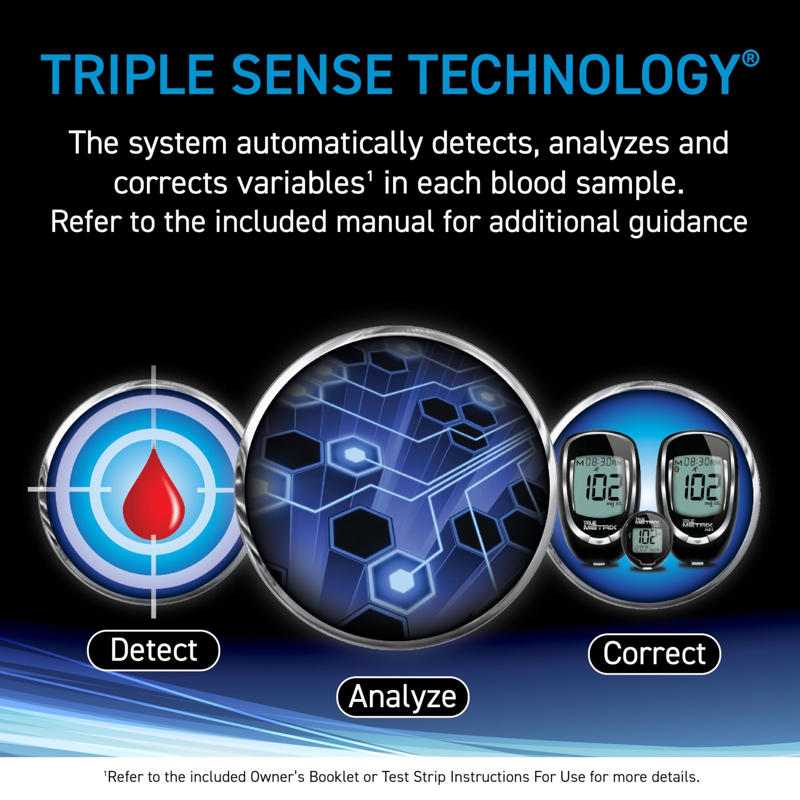 TRUE METRIX Blood Glucose Test Strips 100ct | Diabetes Test Supplies