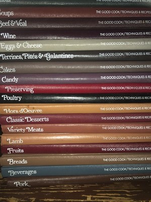 Time Life Books The Good Cook Techniques & Recipes Hardcover Book Lot Of 18
