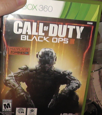 tested xbox 360 call of duty black ops iii game working with box & manual cib