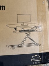 FlexiSpot M7B 28  Standing Desk Converter Computer Riser Sit Stand Workstation
