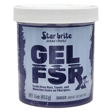 Star brite GEL FSR Xtreme Fiberglass Stain Remover 16 oz #205216