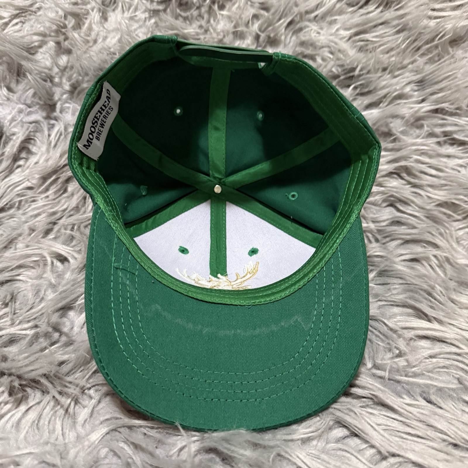 Moosehead Breweries Green Adjustable Hat Moose Lo… - image 7