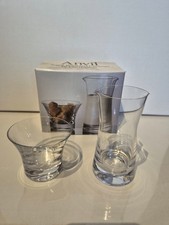 Anvil Suger Bowl and Creamer by Dartington 24% Lead Crystal