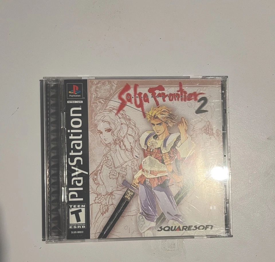 [CIB] Saga Frontier 2 Sony PlayStation 1, 2000, Completo con Disco, Manual, Estuche Foto 2 de 4