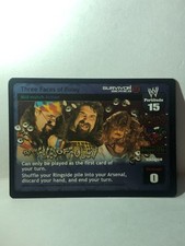 WWE RAW DEAL (2003) "THREE FACES OF FOLEY" Ultra Rare CCG Wrestling Foil Card