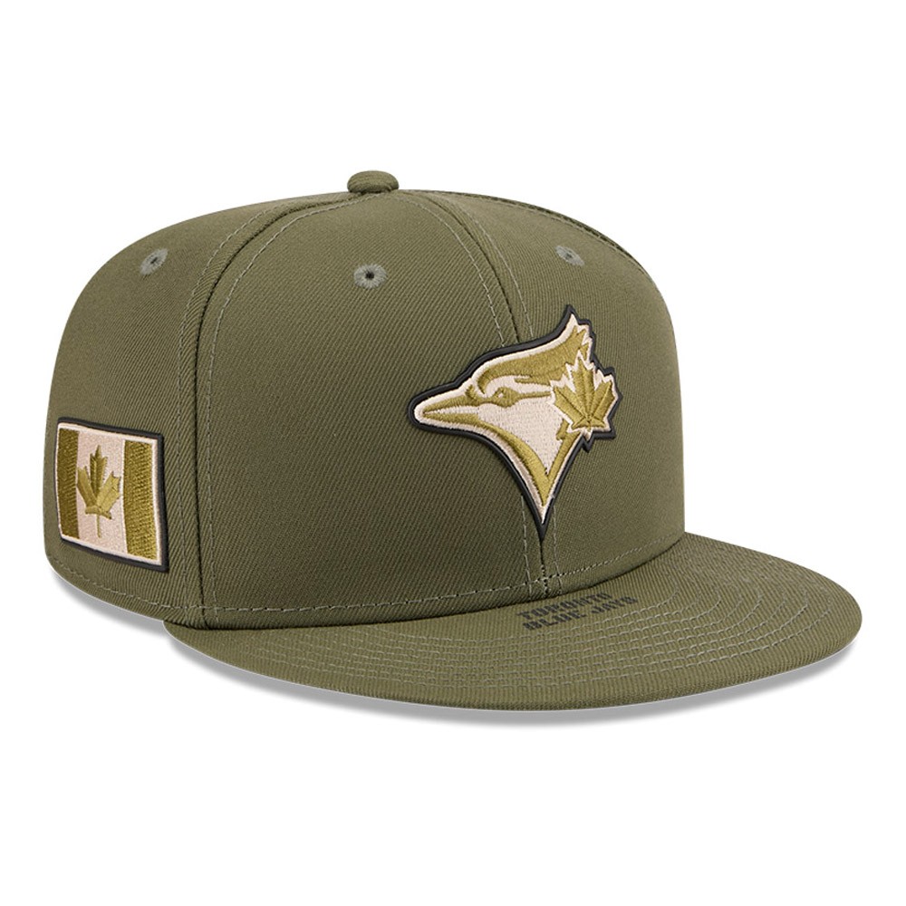 Men's New Era Olive Toronto Blue Jays 2026 Armed Forces Day