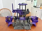 GI Joe Street Fighter Shadowloo Headquarters Playset Hasbro 1994 - Incomplete